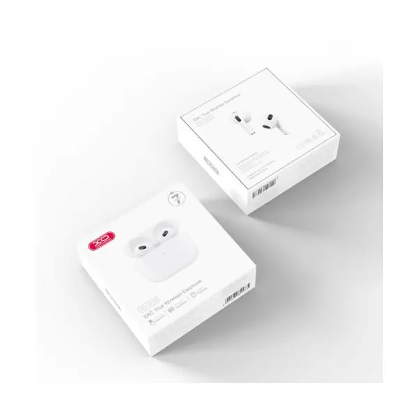 MR4_18855 Навушники бездротові xo ef43 bluetooth headset (with wireless charging function), білий 