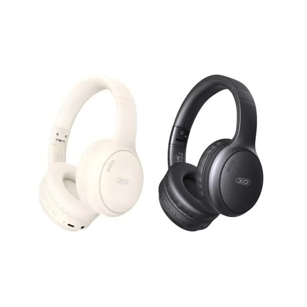 НАВУШНИКИ НАКЛАДНІ XO BE41 STAR MIST ANC NOISE ЧЕРВОНИЙUCTION FOLDING BLUETOOTH HEADPHONES, БІЛИЙ