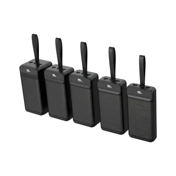 ЗОВНІШНІ АКУМУЛЯТОРИ POWER BANK XO PR160 PD20W, QC22.5W 80 000MAH, ЧОРНИЙ