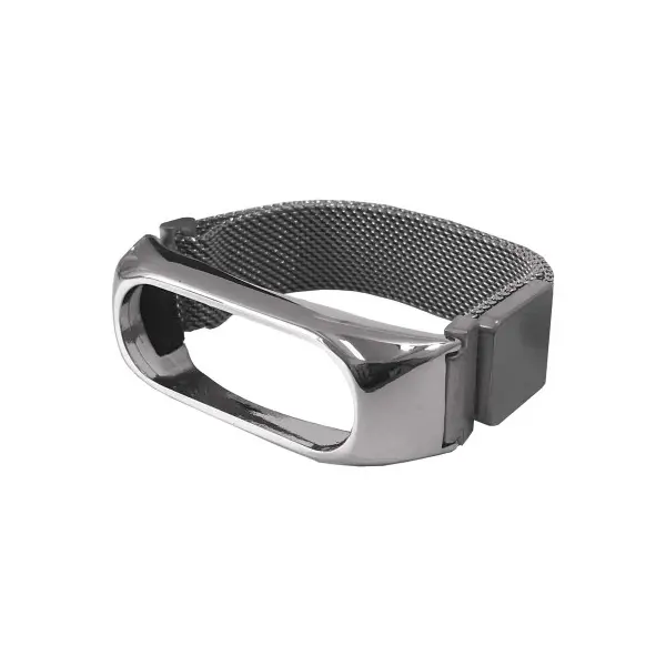 РЕМІНЕЦЬ ДЛЯ XIAOMI MI BAND 3, 4, 5, 6 MILANESE LOOP, СІРИЙ