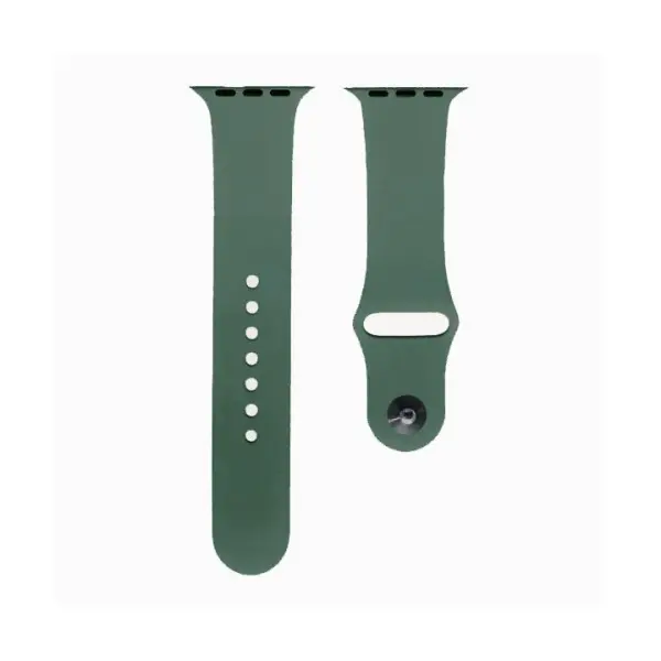 РЕМІНЕЦЬ ДЛЯ APPLE WATCH SILICONE 42, 44MM S (58) PINE ЗЕЛЕНИЙ