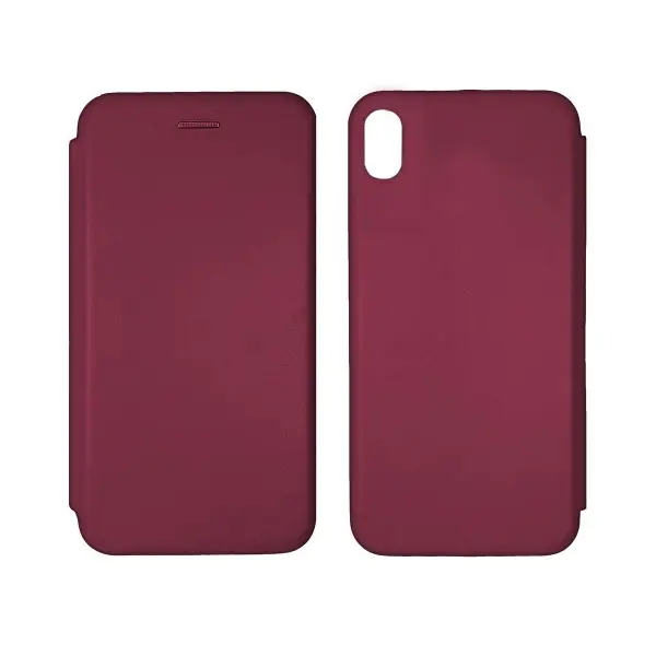ЧОХОЛ-КНИЖКА LEVEL ДЛЯ REDMI 7A MARSALA
