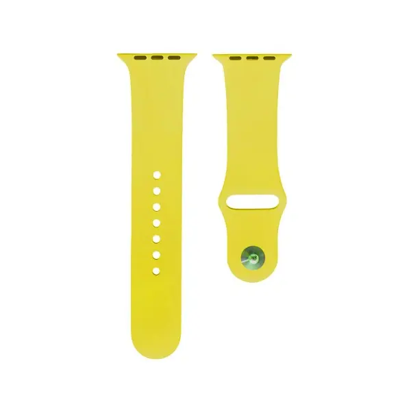 РЕМІНЕЦЬ ДЛЯ APPLE WATCH SILICONE 38, 40MM M (55) CANARY ЖОВТИЙ