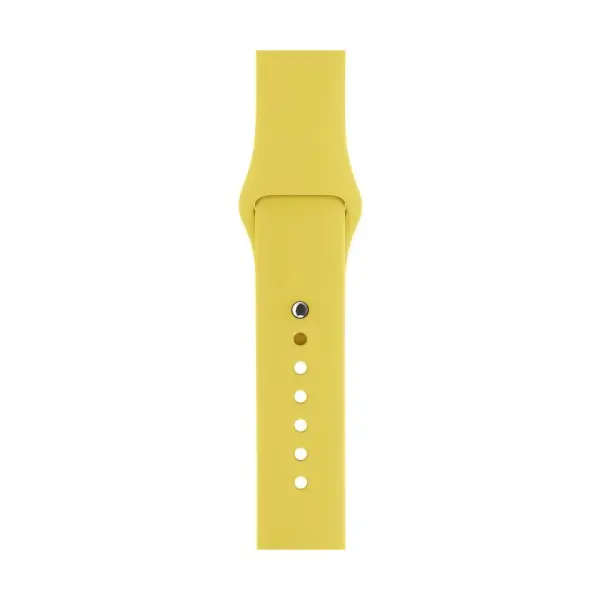 РЕМІНЕЦЬ ДЛЯ APPLE WATCH SILICONE 38, 40MM S (55) CANARY ЖОВТИЙ