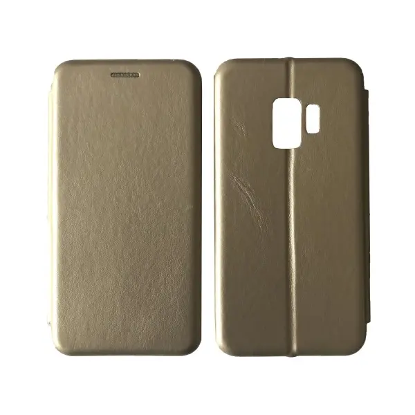 MR4_21801 Чохол-книжка level для samsung s9 gold 