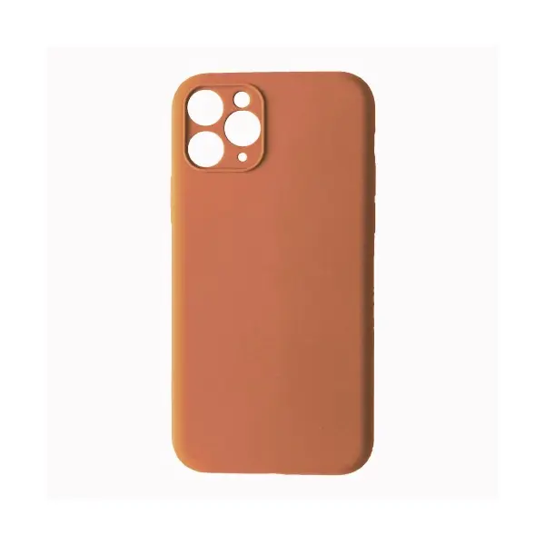 ЧОХОЛ SILICONE CASE FULL CAMERA COPY ДЛЯ IPHONE 11 PRO MAX GRAPEFRUIT