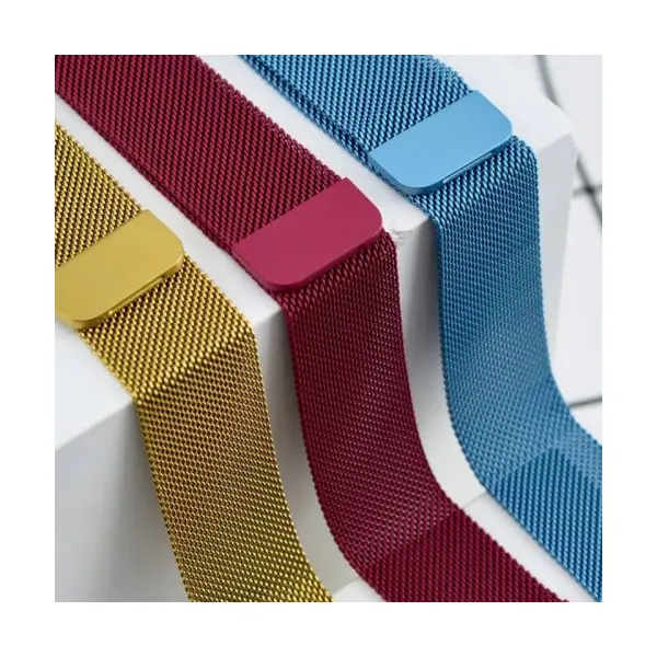 РЕМІНЕЦЬ ДЛЯ XIAOMI MI BAND 3, 4, 5, 6 MILANESE LOOP, ЧОРНИЙ