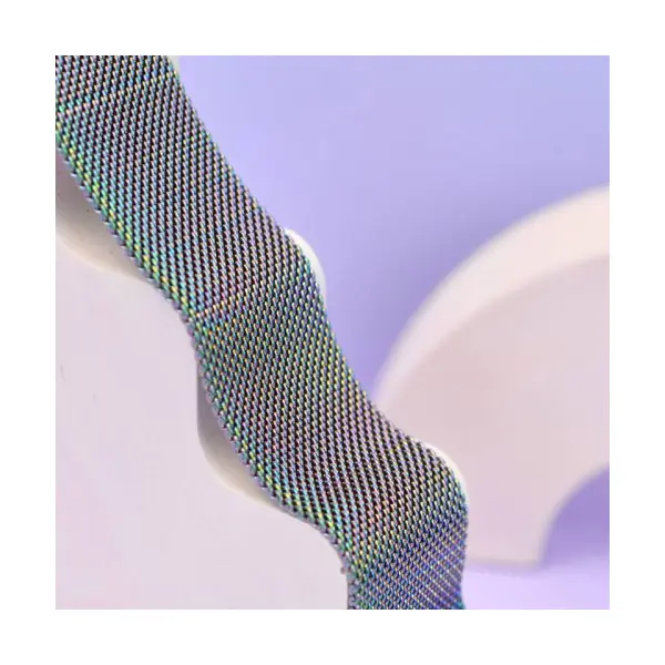 РЕМІНЕЦЬ ДЛЯ XIAOMI MI BAND 3, 4, 5, 6 MILANESE LOOP ПУРПУРОВИЙ