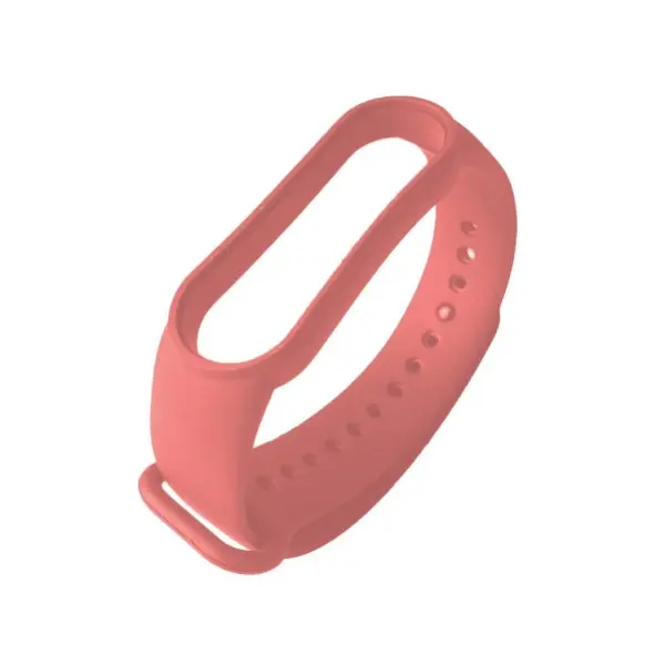 MR4_23583 Ремінець для xiaomi mi band 5, 6 рожевий 
