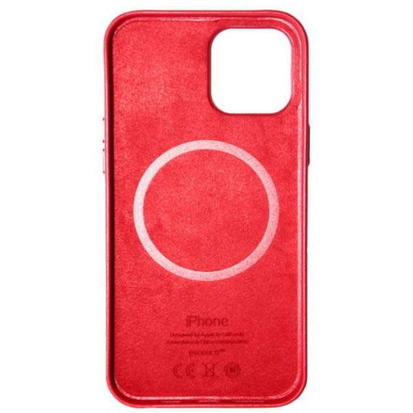 MR1_82493 Чохол для iphone 12, 12 pro з magsafe червоний PRC