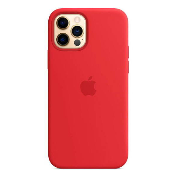 MR1_82407 Чохол silicone case для iphone 12, 12 pro з magsafe and splash червоний SILICONE CASE