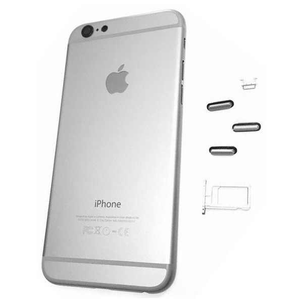 MR1_82353 Корпус телефона для iphone 6 (с кнопками и sim лотком) space серый PRC