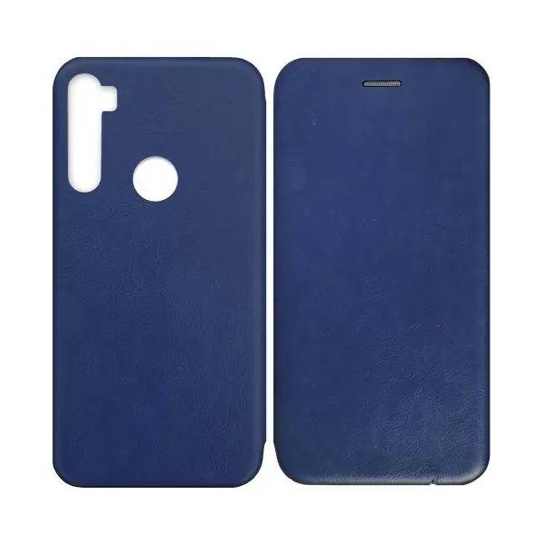 MR4_26137 Чохол-книжка level для redmi note 8 синій 