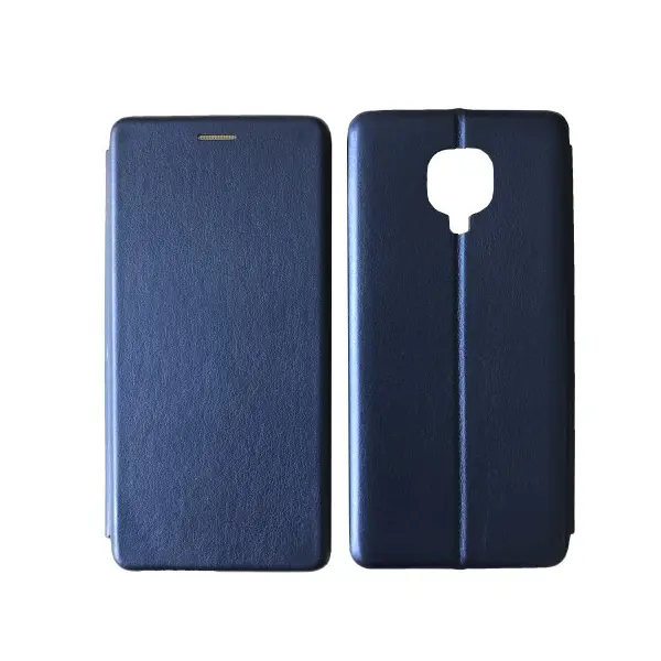 MR4_21893 Чохол-книжка level для redmi note 9s, 9pro синій 