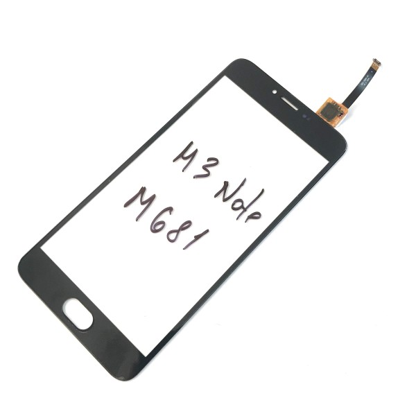 MR1_82253 Тачскрін сенсор телефона для meizu m3 note (m681h), чорний, original prc PRC