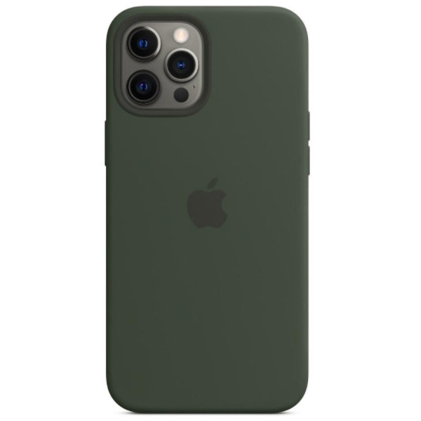 MR1_82435 Чехол silicone case для iphone 12 pro max с magsafe and splash cyprus зеленый SILICONE CASE