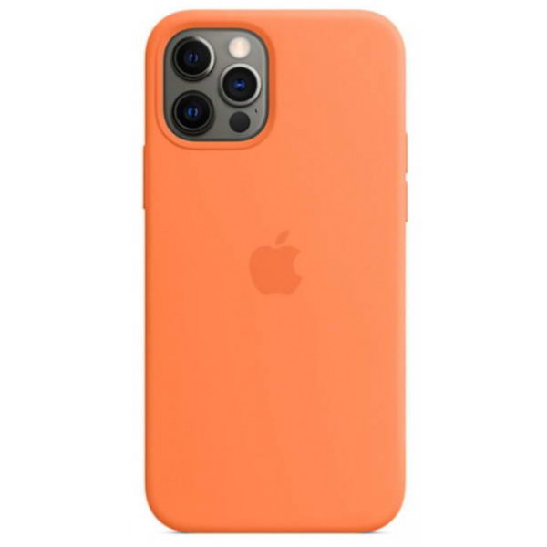 MR1_82437 Чохол silicone case для iphone 12 pro max з magsafe and splash kumquat SILICONE CASE