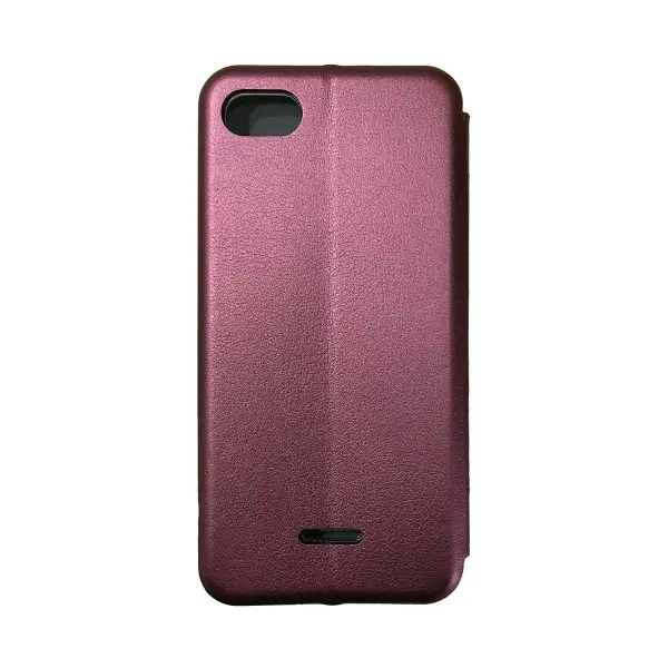 MR4_29082 Чохол-книжка level для redmi 6a marsala 