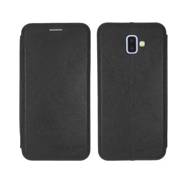 ЧОХОЛ-КНИЖКА LEVEL ДЛЯ SAMSUNG J6 PLUS 2018, ЧОРНИЙ