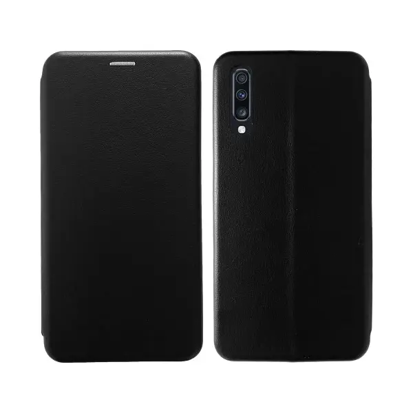 ЧОХОЛ-КНИЖКА LEVEL ДЛЯ SAMSUNG A70 (A705F), ЧОРНИЙ