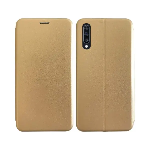MR4_28380 Чохол-книжка level для samsung a70 (a705f) gold 