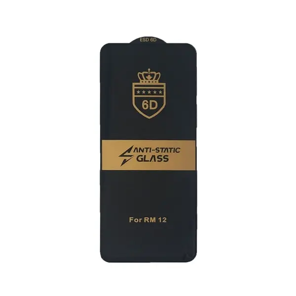MR4_32757 Захисне скло 6d anti-static для redmi 12, redmi 12 5g, redmi 13, чорний (тех. пак) 