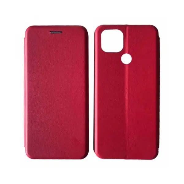 MR4_33143 Чохол-книжка level для redmi a2+, poco c51 червоний 