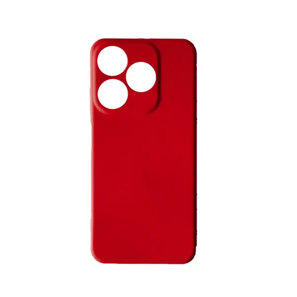 MR4_33732 Чохол silicone case camera (no logo) для tecno spark 10, 10c червоний 
