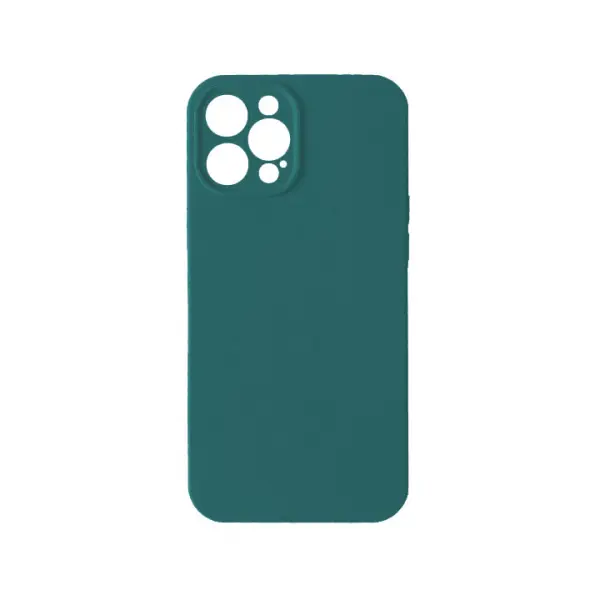 ЧОХОЛ SILICONE CASE FULL CAMERA SQUARE SIDE COPY ДЛЯ IPHONE 12 PRO MAX PINE ЗЕЛЕНИЙ
