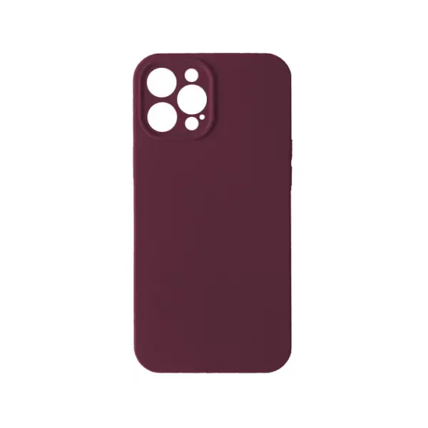 MR4_31190 Чохол silicone case full camera square side copy для iphone 12 pro max marsala 