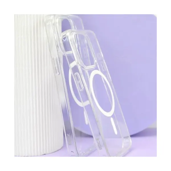 MR4_31233 Чохол rock pure series magnet protection case для iphone 14 plus transparent 