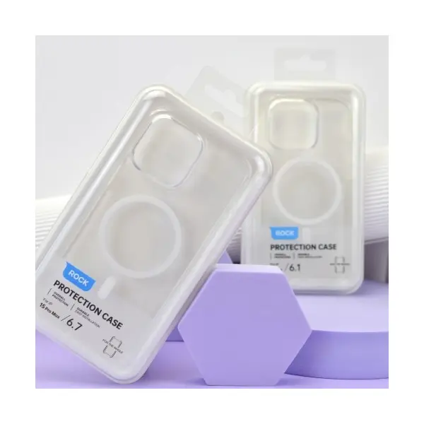 MR4_31233 Чохол rock pure series magnet protection case для iphone 14 plus transparent 