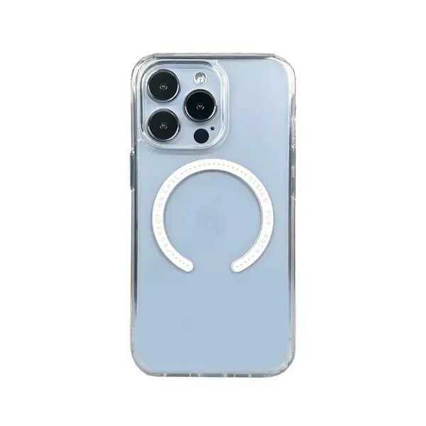 MR4_31233 Чохол rock pure series magnet protection case для iphone 14 plus transparent 