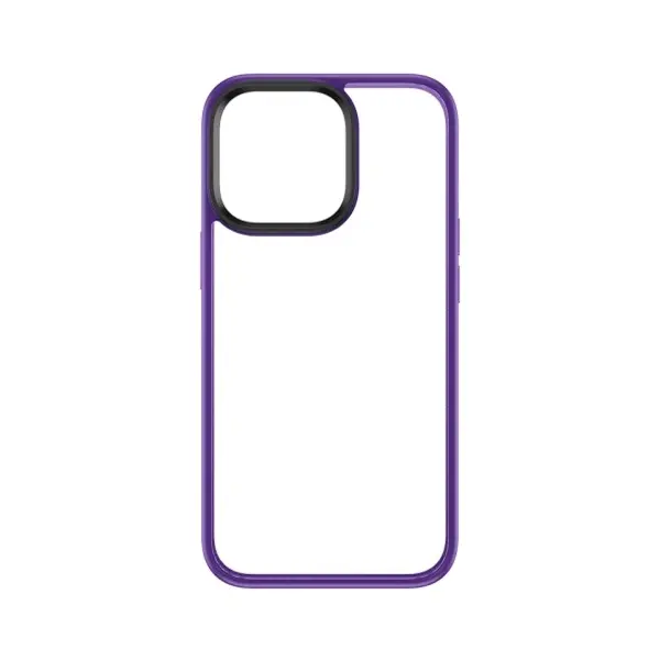 MR4_31237 Чохол rock guard transparent series для iphone 14 plus пурпуровий 