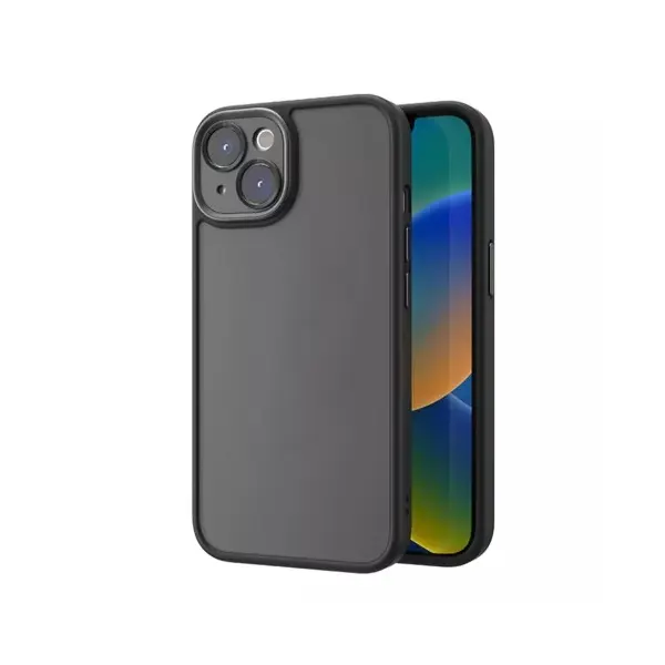 MR4_31271 Чохол rock guard touch (antidrop lens protection) для iphone 14 plus, чорний 