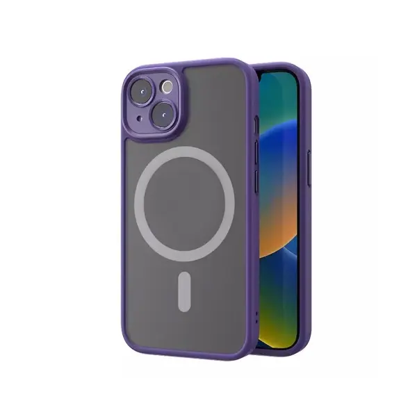 ЧОХОЛ ROCK GUARD TOUCH MAGSAFE (ANTIDROP LENS PROTECTION) ДЛЯ IPHONE 14 PLUS ПУРПУРОВИЙ