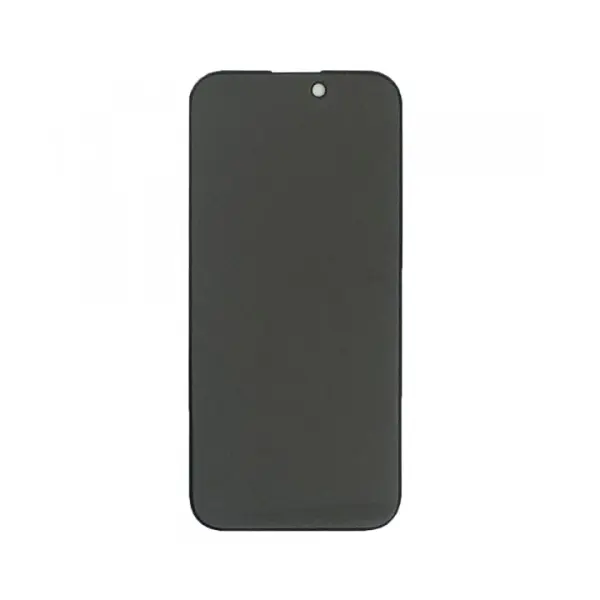 ЗАХИСНЕ СКЛО PRIVACY GLASS (АНТИ-ШПИГУН) ДЛЯ IPHONE 15 PRO, ЧОРНИЙ (ТЕХ. ПАК)