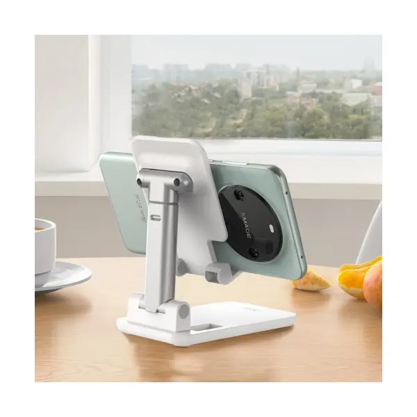 НАСТІЛЬНИЙ ТРИМАЧ XO C143 DESKTOP PHONE HOLDER, БІЛИЙ