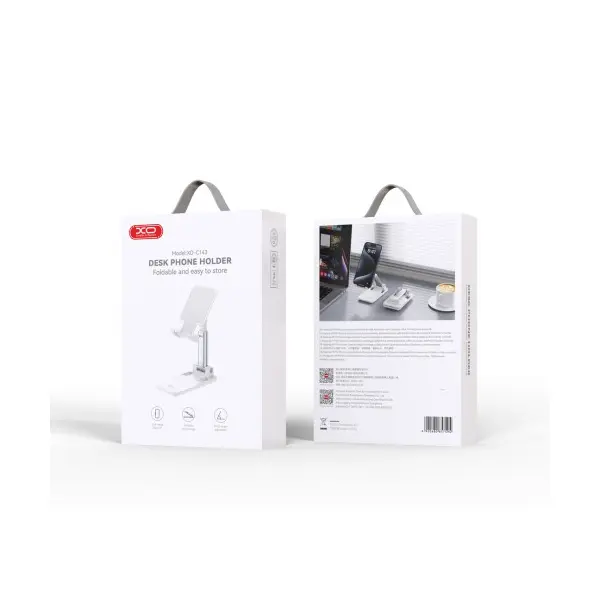 НАСТІЛЬНИЙ ТРИМАЧ XO C143 DESKTOP PHONE HOLDER, БІЛИЙ