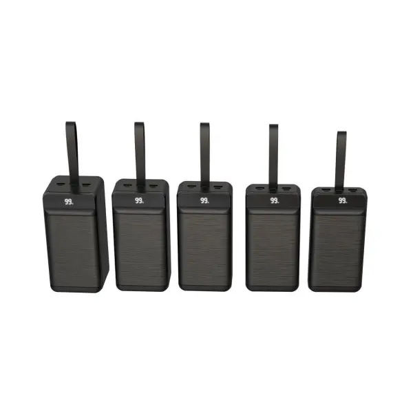 ЗОВНІШНІ АКУМУЛЯТОРИ POWER BANK XO PR157 FAST-CHARGING PD20W, QC22.5W 40 000MAH, ЧОРНИЙ