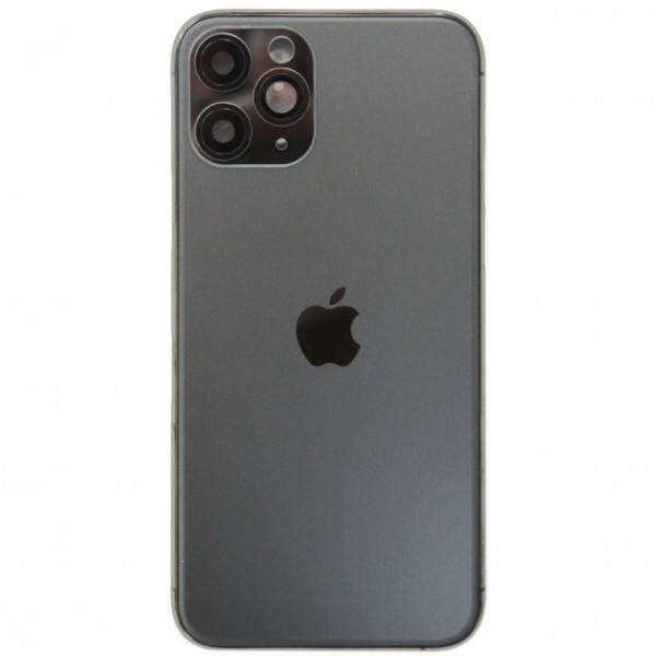 MR1_83876 Корпус телефона для iphone 11 pro (с кнопками и sim лотком) space серый PRC