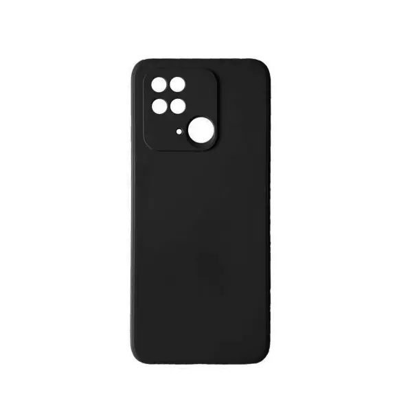 ЧОХОЛ SILICONE CASE FULL ДЛЯ REDMI 10C, ЧОРНИЙ