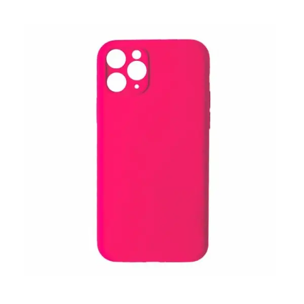 ЧОХОЛ SILICONE CASE FULL CAMERA COPY ДЛЯ IPHONE 11 PRO (47) HOT РОЖЕВИЙ