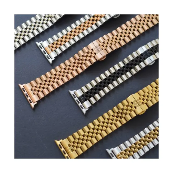 РЕМІНЕЦЬ ДЛЯ APPLE WATCH ROLEX 5-BEAD BRACELET 38, 40MM СИНІЙ