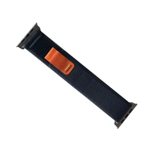 MR4_34491 Ремінець trail loop для apple watch 38, 40, 41 dark, сірий-orange 