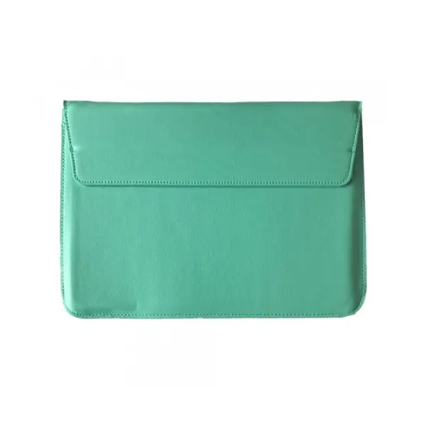 ЧОХОЛ-КОНВЕРТ-ПОДСТАВКА LEATHER PU ДЛЯ MACBOOK 11 MINT