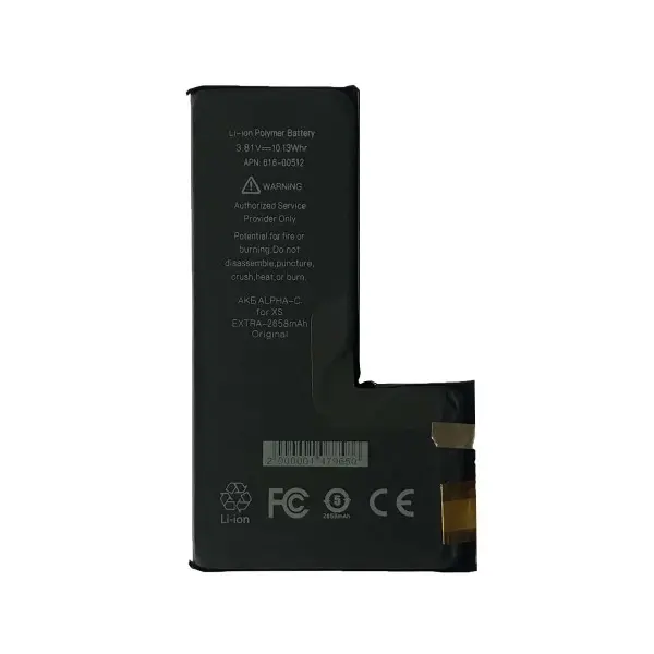 АКУМУЛЯТОР ALPHA-C EXTRA ДЛЯ IPHONE XS, 2658MAH, (БЕЗ КОНТРОЛЕРУ)
