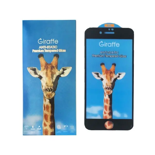 ЗАХИСНЕ СКЛО GIRAFFE ANTI-STATIC GLASS ДЛЯ IPHONE 7, 8, ЧОРНИЙ