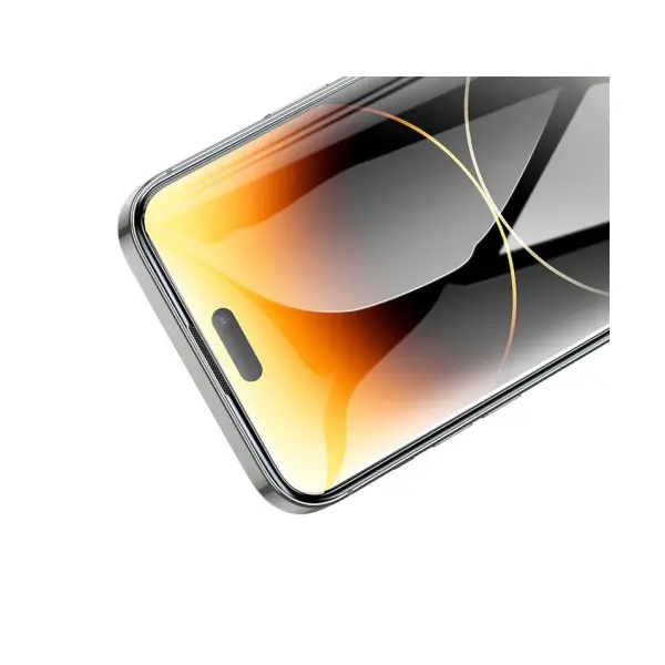 ЗАХИСНЕ СКЛО HOCO A35 CORNING ORIGINAL LARGE ARC EDGE TEMPERED GLASS ДЛЯ IP15 PLUS