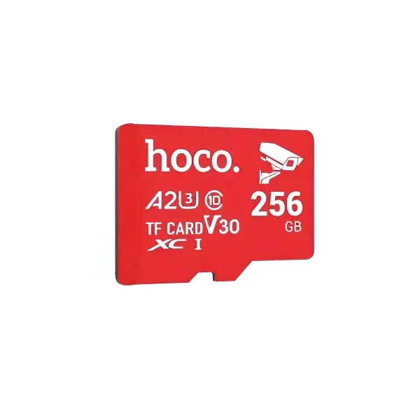 MR4_35510 Карта памяті hoco tf ultra-high-speed surveillance camera card 4 (u3, v30, a2), (256gb) 